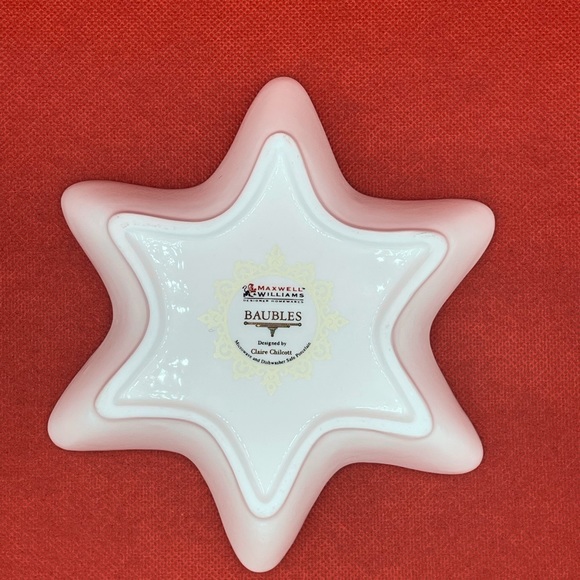 Maxwell & Williams Star Dish / Trinket Dish Bauble Collection by Claire Chilcott - Picture 4 of 4